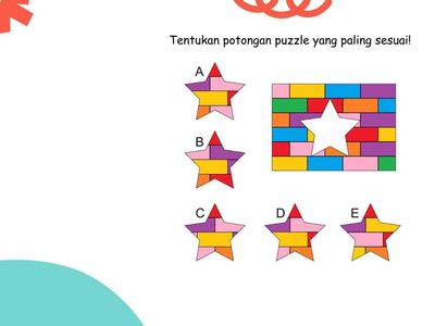 Bisa Mengecoh Kalau Buru-buru, Coba Temukan Potongan Puzzle yang Tepat