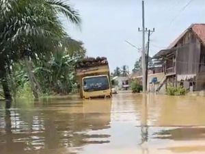 3 Kecamatan di Muratara Mulai Surut, Rawas Ilir Masih Dikepung Banjir