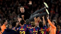 Kata Hansi Flick Usai Bawa Barca Juara di Hari Wafatnya Sang Ayah