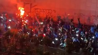 2 Kelompok Suporter Bentrok di Jalan Sholis Bogor, 2 Orang Dilarikan ke RS
