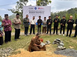CT ARSA dan Airnav Bangun Rumah Inspirasi di Trenggalek Jatim