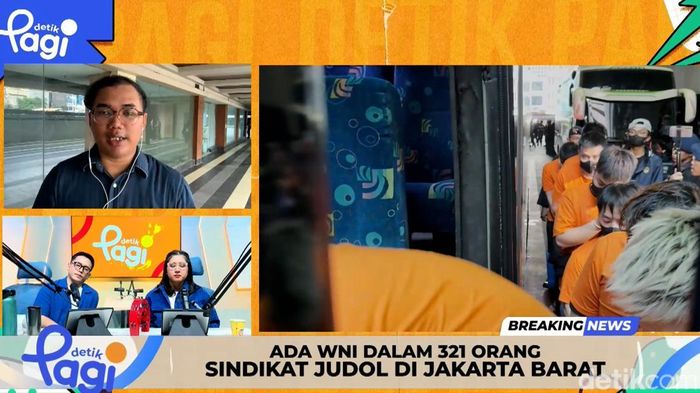 Video: Ada WNI dalam 321 Orang Sindikat Judol di Jakarta Barat