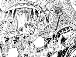 Dewa Hujan Zaza Muncul di One Piece Chapter 1182