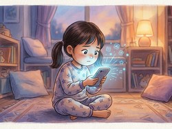 Waspadai Paparan Blue Light dari Layar Elektronik, Bisa Sebabkan Sulit Tidur