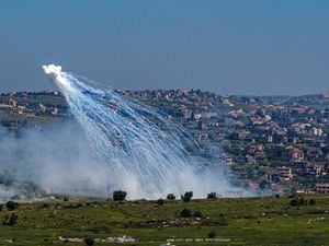 Video Serangan Israel Hantam Area Dekat Waduk Terbesar Lebanon