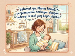 70+ Ucapan untuk Bayi Baru Lahir dan Ibunya yang Singkat hingga Islami