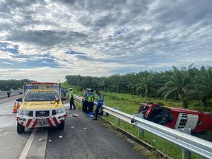 Polisi Ungkap Penyebab Kecelakaan Maut Bus Halmahera di Tol Sergai