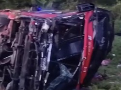 Identitas 23 Penumpang Bus Halmahera yang Kecelakaan di Tol Sergai