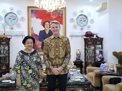 Megawati Terima Kunjungan Dubes Australia, Bahas Dinamika Global