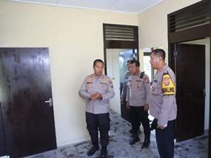 Kapolres Kediri Revitalisasi 9 Rumah Dinas Aspol Polsek Wates