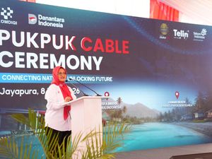 Kabel Laut Pukpuk Jadi Jembatan Digital Pertama Hubungkan RI-Papua Nugini