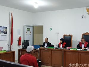Romli Pembunuh Pria di Palembang Dituntut 15 Tahun Penjara