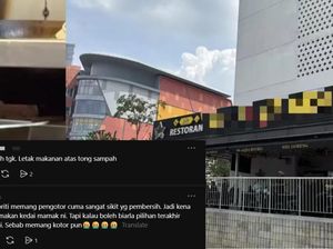Jorok! Warung Makan Ini Ketahuan Taruh Ayam di Atas Tempat Sampah