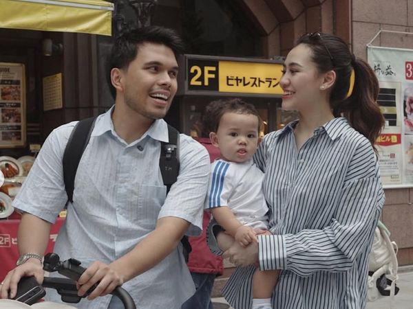 Potret Aaliyah Massaid Liburan ke Jepang Sambil Momong Anak, Tetap Stylish