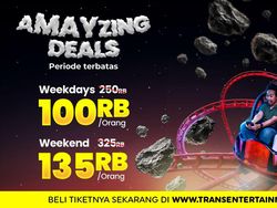 Saatnya Main Seru di Long Weekend! Trans Studio Cibubur Promo Rp 100 Ribuan