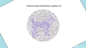 Kalau Tidak Buta Warna, Pasti Mudah Tebak Hewan yang Sembunyi di Pola Random Ini