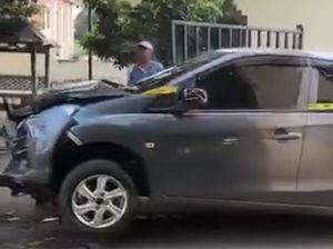 Viral Bocah Probolinggo Bawa Kabur Brio Tetangga hingga Nabrak Pohon