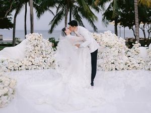 7 Inspirasi Dekorasi Pernikahan Serba Putih ala Selebriti, Elegan dan Timeless