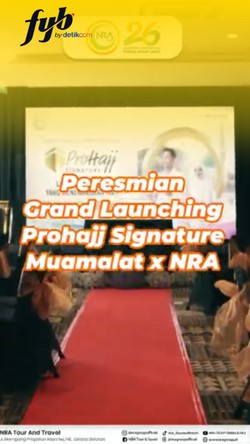 Video: Kolaborasi Pengelolaan Haji, Bank Muamalat & NRA Group Luncurkan Prohajj Signature
