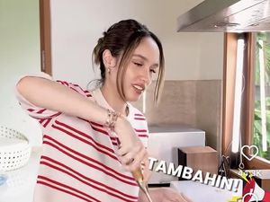 Hobi Masak! Cinta Laura Buat Menu MBG Pempek hingga Ayam Kecombrang