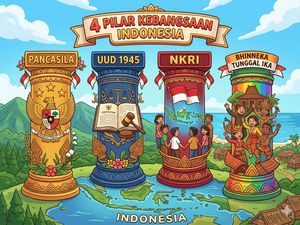4 Pilar Kebangsaan Indonesia Menurut MPR RI: Pengertian, Isi, dan Sejarahnya