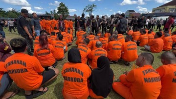 Polda Riau Perang Lawan Narkoba, 557 Tersangka Dibekuk Selama 2 Pekan