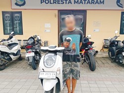 Pria di Mataram Curi Motor untuk Bayar Tunggakan Kos Bareng Pacar