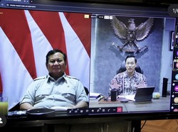 Rapat Virtual, AHY Lapor Progres Rehabilitasi Pascabencana ke Prabowo