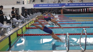 Senayan Swim Series 2026 Diikuti Ratusan Peserta