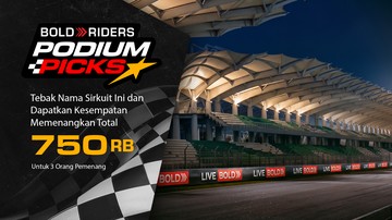 Tebak Nama Sirkuit, Menang Saldo E-Wallet Total Rp 750 Ribu dari Bold Riders