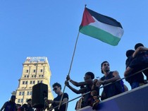 Video Warga Palestina Balas Aksi Lamine Yamal dengan Mural