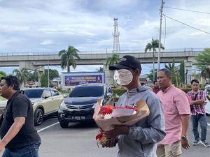 Ayah Korban Pemerkosaan di Palembang Datangi Kantor Polisi Usai Pelaku Ditangkap