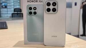 Wujud Honor X6c, HP Rp 2 Jutaan Bawa Baterai Besar