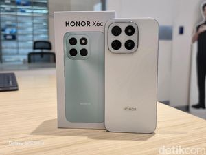 Wujud Honor X6c, HP Rp 2 Jutaan Bawa Baterai Besar