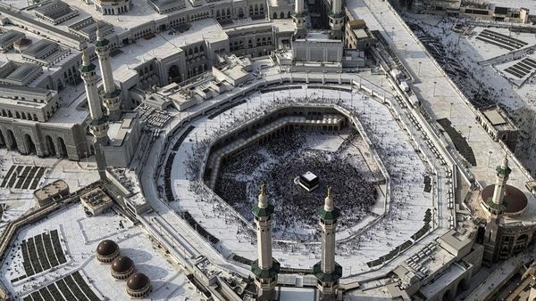 Potret Jemaah Haji Mulai Padati Masjidil Haram