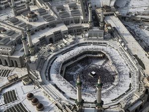 Potret Jemaah Haji Mulai Padati Masjidil Haram