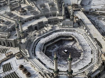 Potret Jemaah Haji Mulai Padati Masjidil Haram