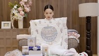 Kain Bedong Bayi Alyssa Daguise dan Al Ghazali Dibeli di Paris, Ini Harganya