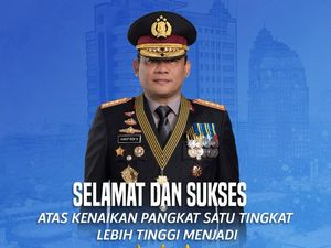 Kapolda Metro Asep Edi Suheri Kini Naik Pangkat Bintang 3