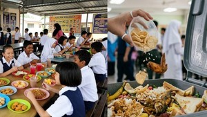 Polemik MBG di Malaysia, Ada Siswa Mampu Dapat Bantuan hingga Buang Makanan