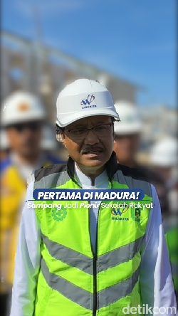 Wujudkan Mimpi Anak Bangsa, Sekolah Rakyat Permanen Pertama di Madura Resmi Dibangun di Sampang
