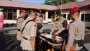 Sederet Pejabat Utama Polres Dompu Diganti