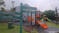 Taman Dafici, Skatepark-nya Jadi Perosotan Raksasa Saat Hujan