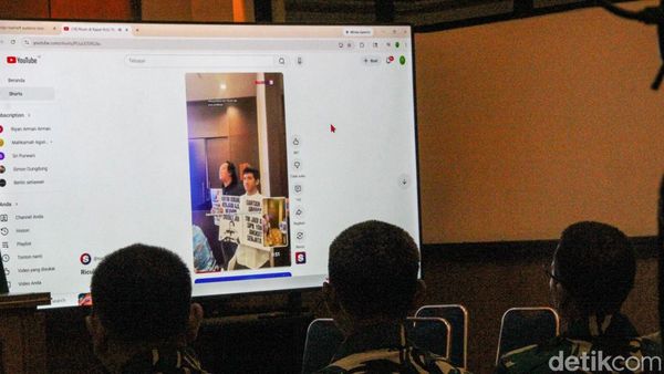 Video Interupsi Andrie soal RUU TNI Diputar di Sidang Air Keras