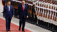 Trump Temui Xi Jinping di Beijing, Suasana Pertemuan Hangat
