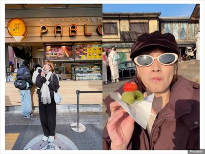 Chika Jessica Jajan Cheese Tart hingga Mochi Viral saat Liburan ke Jepang