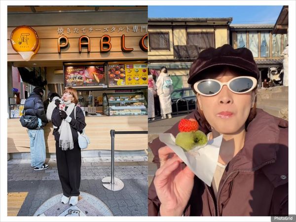 Chika Jessica Jajan Cheese Tart hingga Mochi Viral saat Liburan ke Jepang