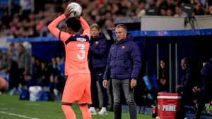Flick Kecewa Barcelona Gagal Capai 100 Poin