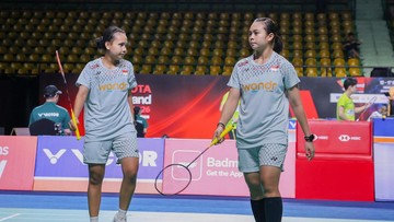 Senangnya Isyana/Rinjani Perdana Tembus 8 Besar Super 500