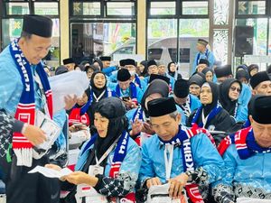 Embarkasi Palembang Berangkatkan Jemaah Haji Terakhir Hari Ini